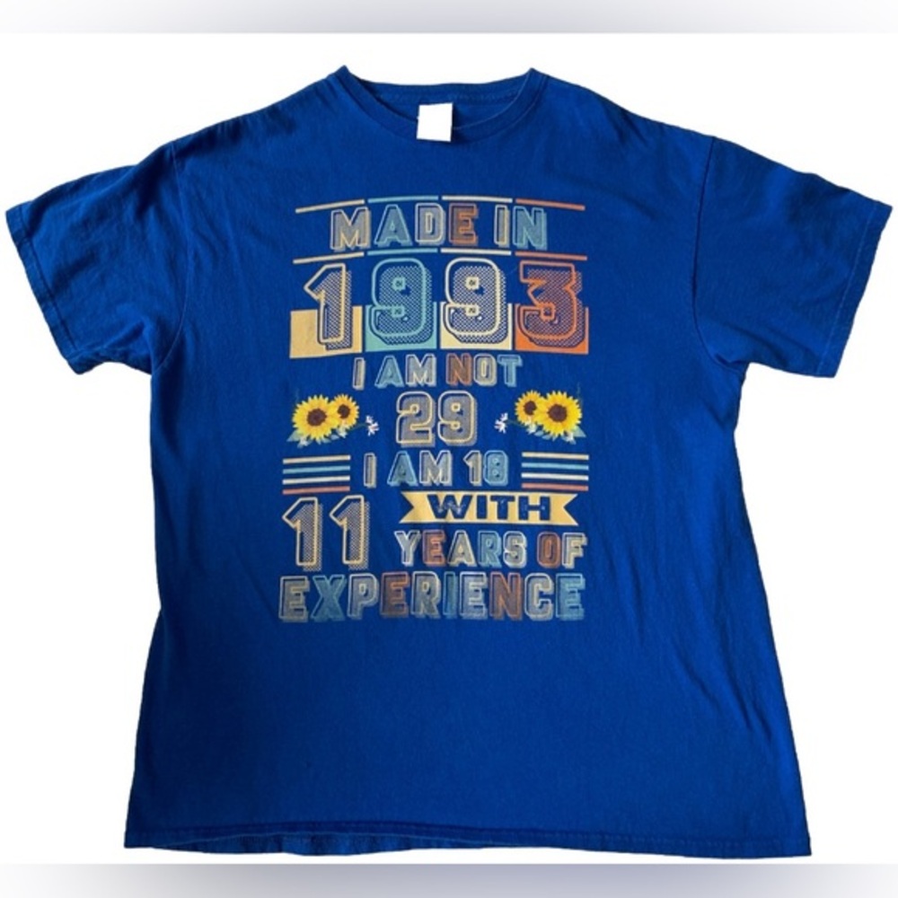 Made In 1993 T-Shirt (Large)